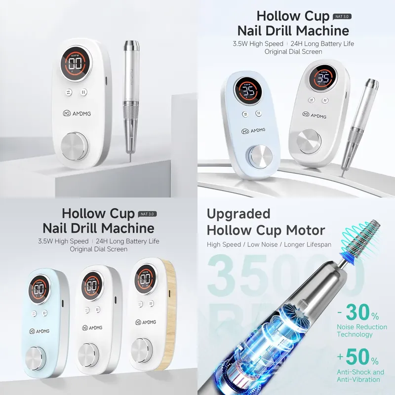 Nail Drill Machine - AMDMG Trapano per Unghie Professionale a