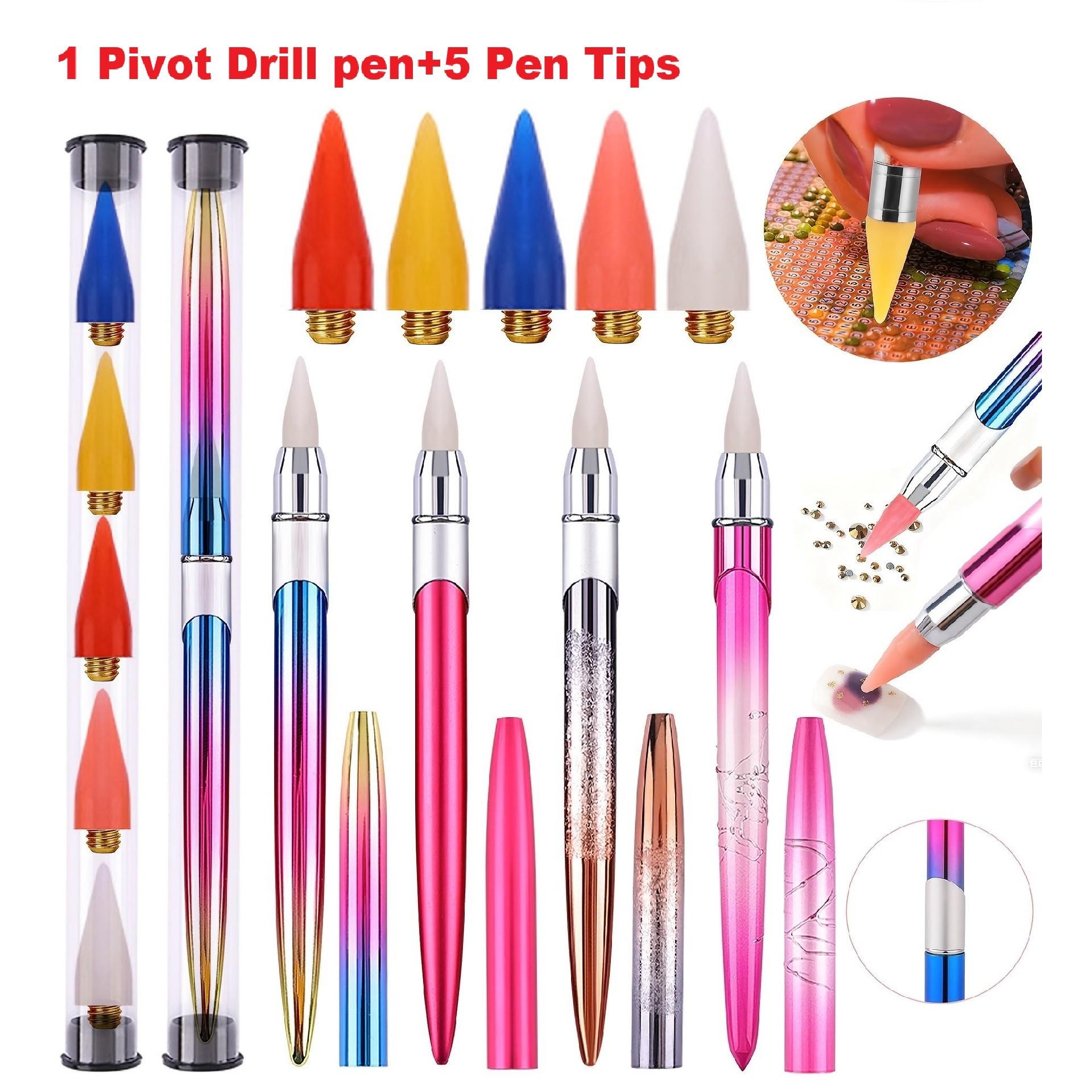 Nail Art Painting - Penne Adesive per Diamond Painting Senza