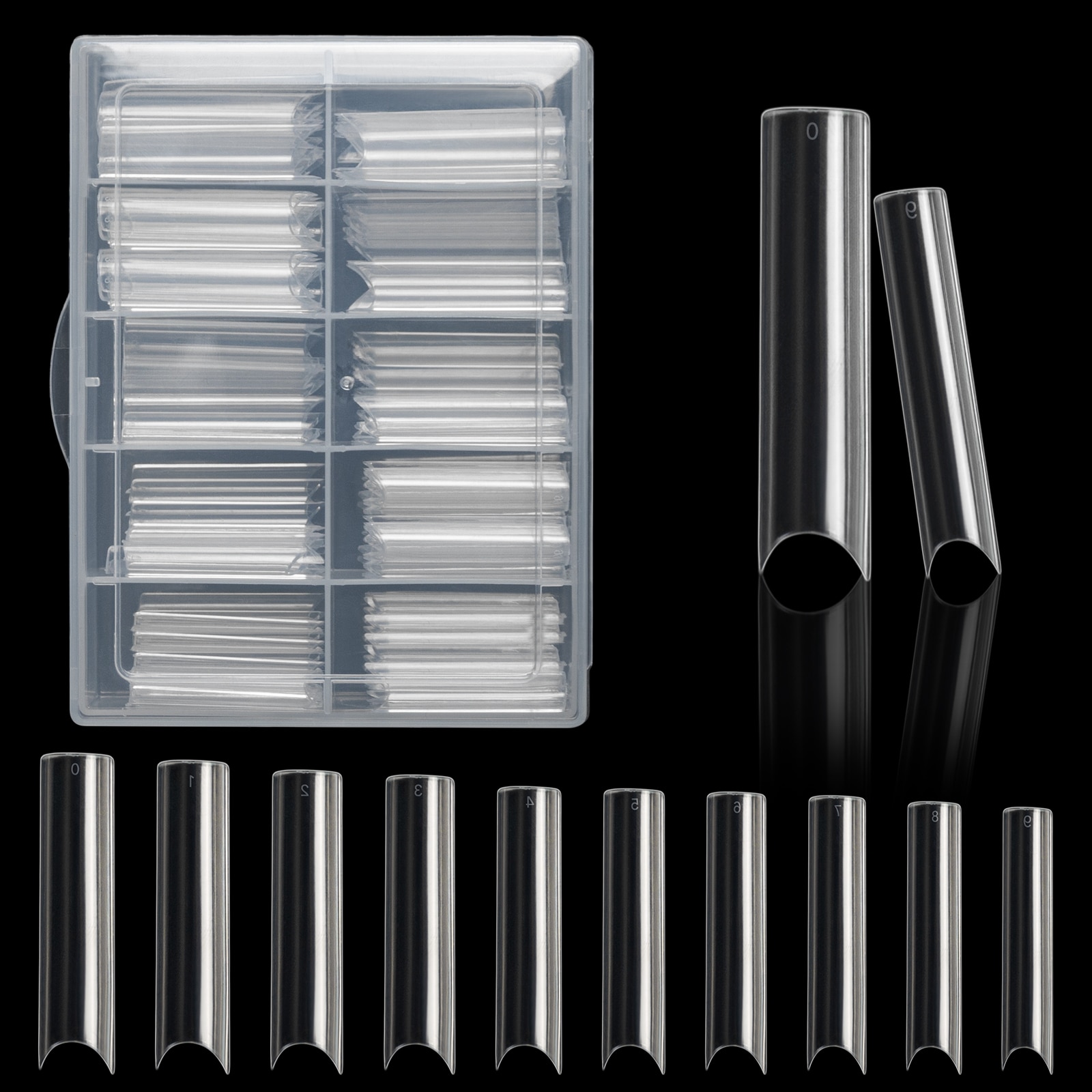 Nail Art Xl - 100 pz/scatola XXL Punte Per Unghie