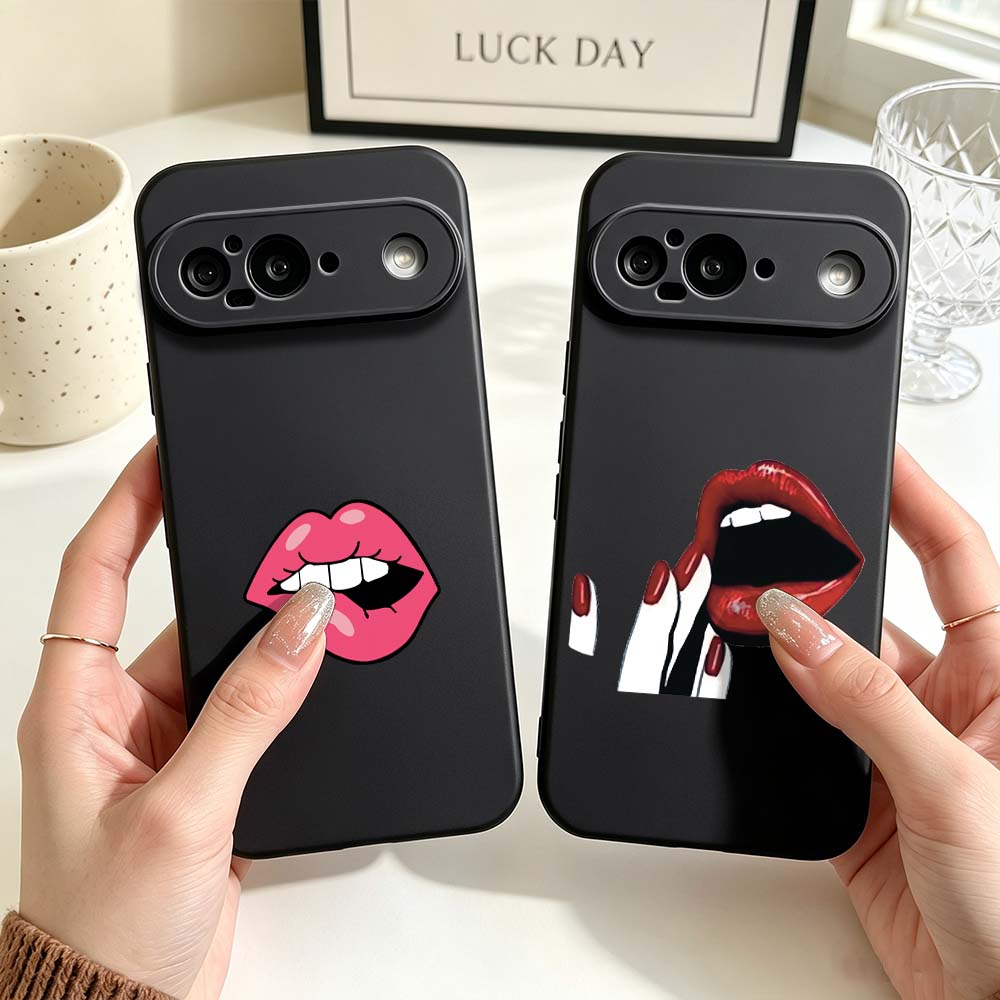 Nail Art Xl - Cover per telefono con design labbra