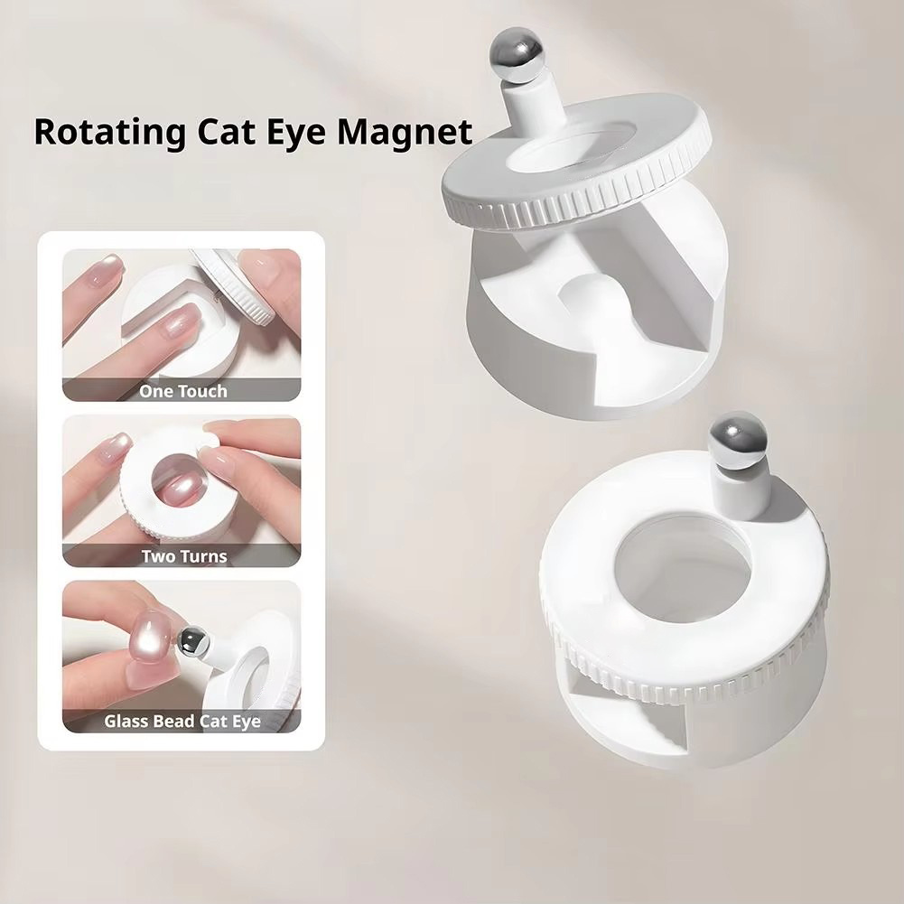 Nail Art Cat Eye Simple - Magnete Rotante Effetto Occhio di Gatto,