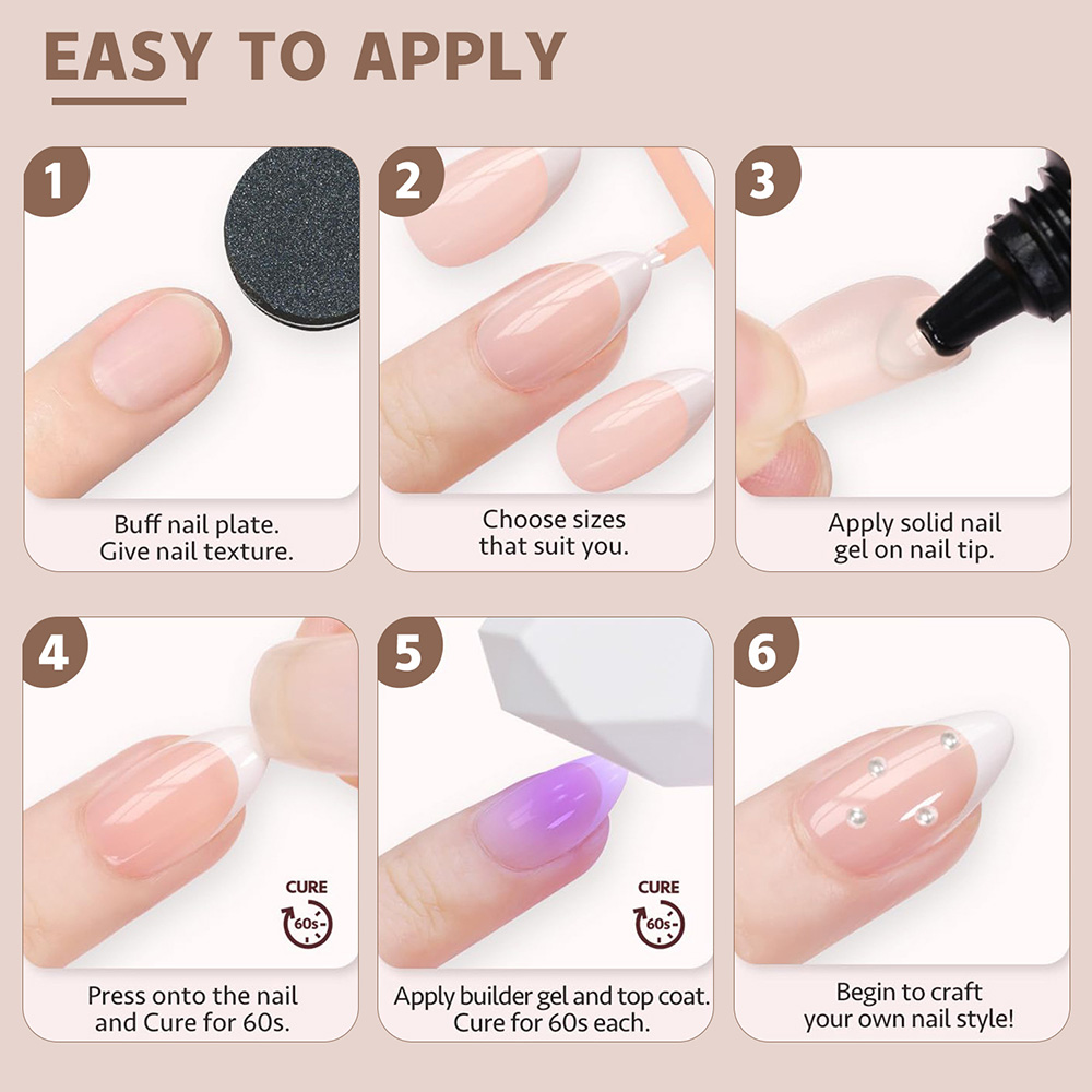 150 pezzi/scatola Unghie Finte - Nail Art Xl recensione e prezzo