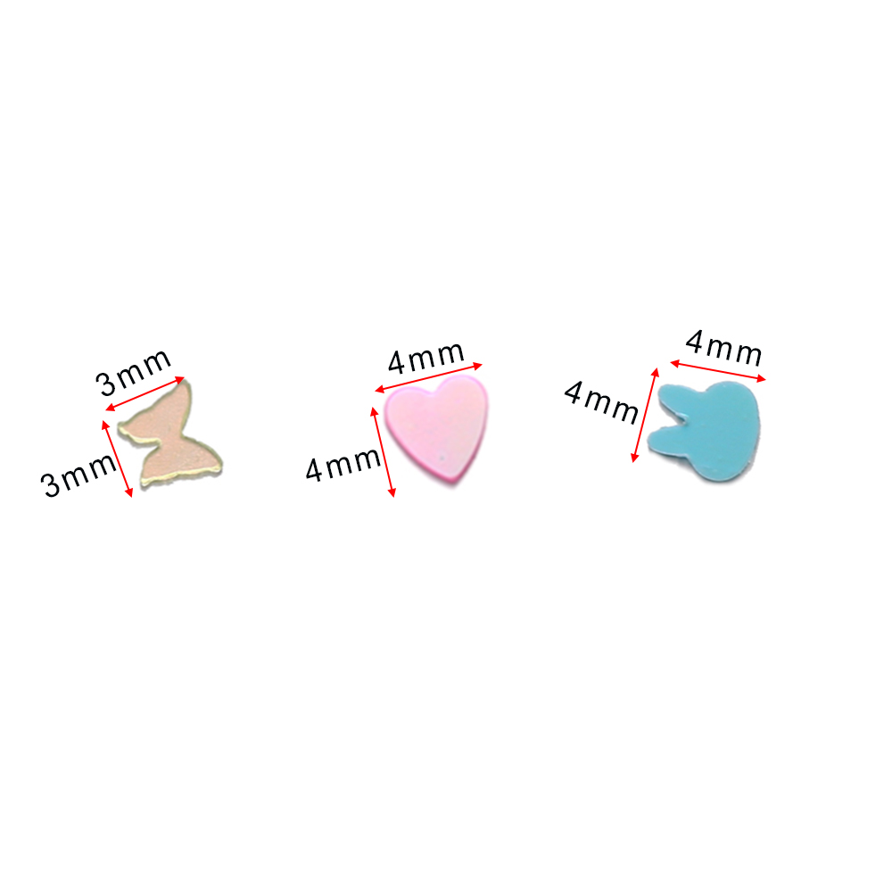 10g farfalla Paillettes Laser  - Nail Art Inspo recensione e prezzo