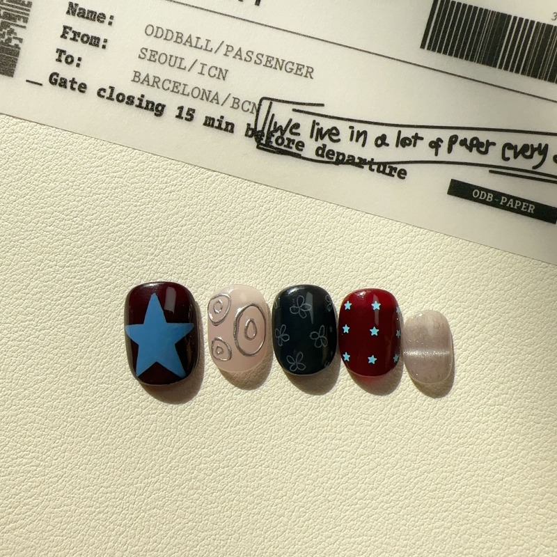 10 Pezzi Unghie Finte Quadrate - Nail Art Cat Eye Simple recensione e prezzo