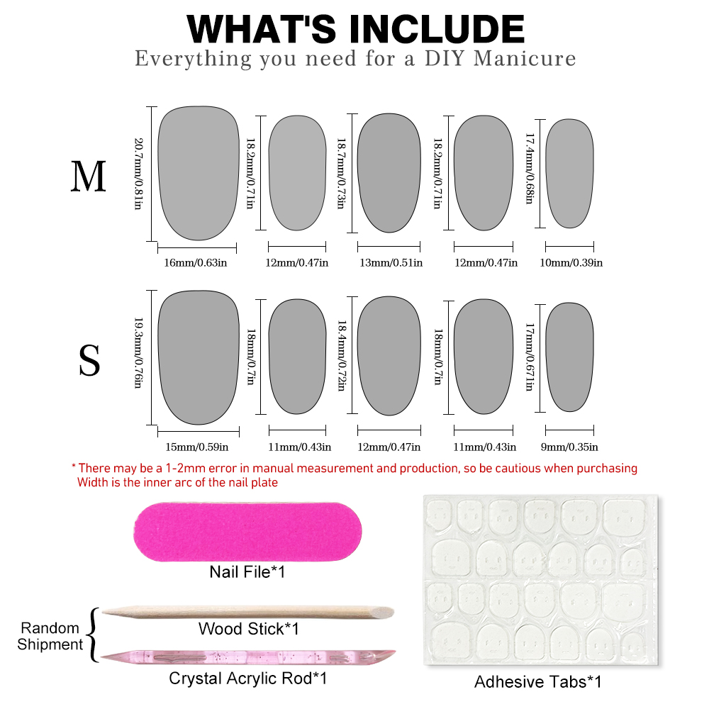 10 pz. Unghie Finte Fantasia V - Nail Art Oval recensione e prezzo