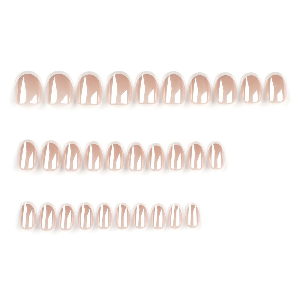 Unghie Finte Bianche con Punta - Nail Art Oval recensione e prezzo
