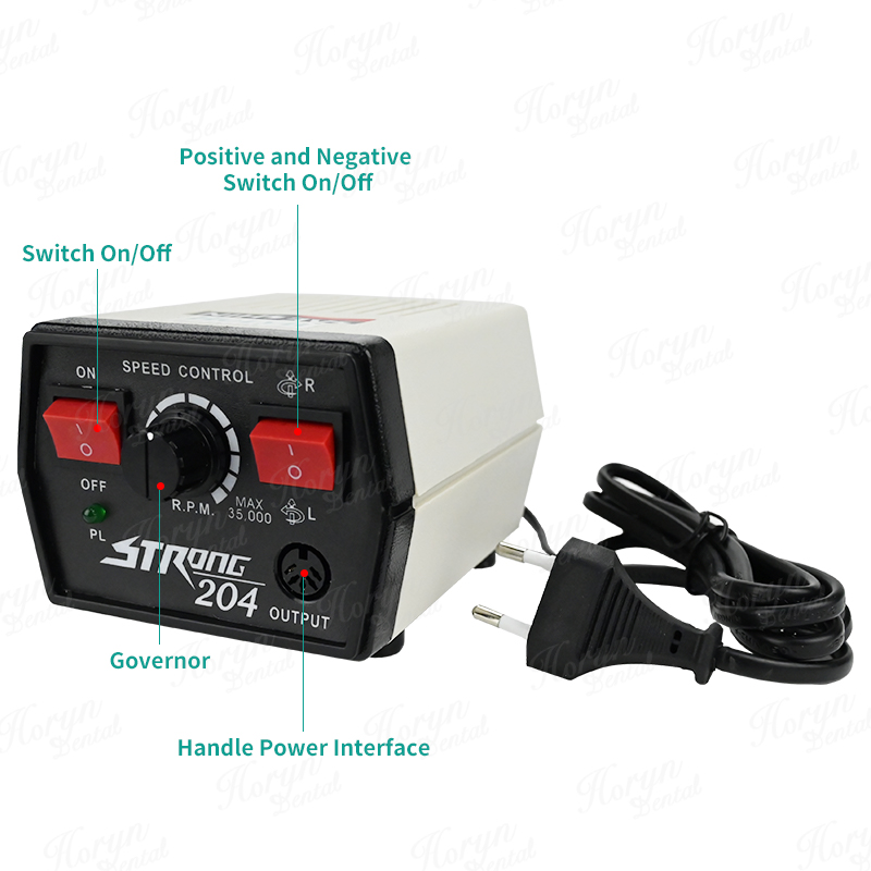 65W STRONG 204 Micro Motore El - Nail Drill Machine recensione e prezzo