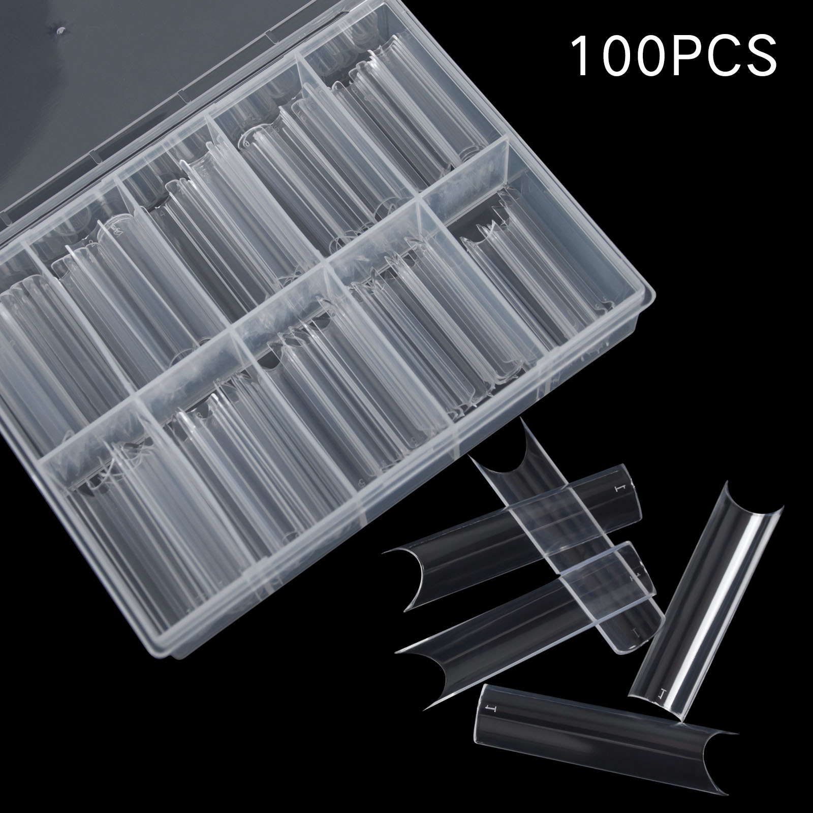 100 pz/scatola XXL Punte Per U - Nail Art Xl recensione e prezzo