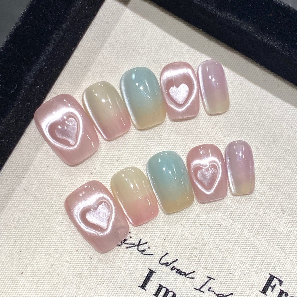 Stampa corta fatta a mano sull - Nail Art Cat Eye Simple recensione e prezzo