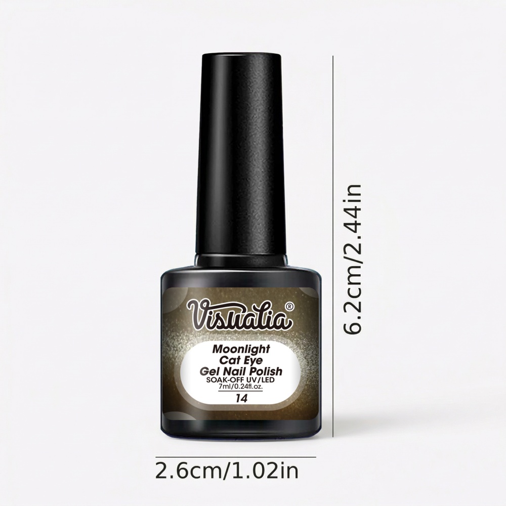 Smalto per unghie Visuatia Oli - Nail Art Cat Eye Simple recensione e prezzo