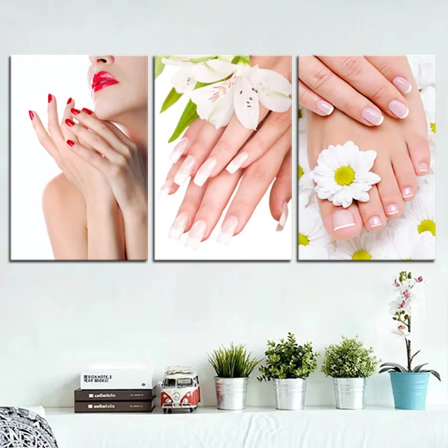 3 pezzi (Poster su tela senza  - Nail Art Painting recensione e prezzo