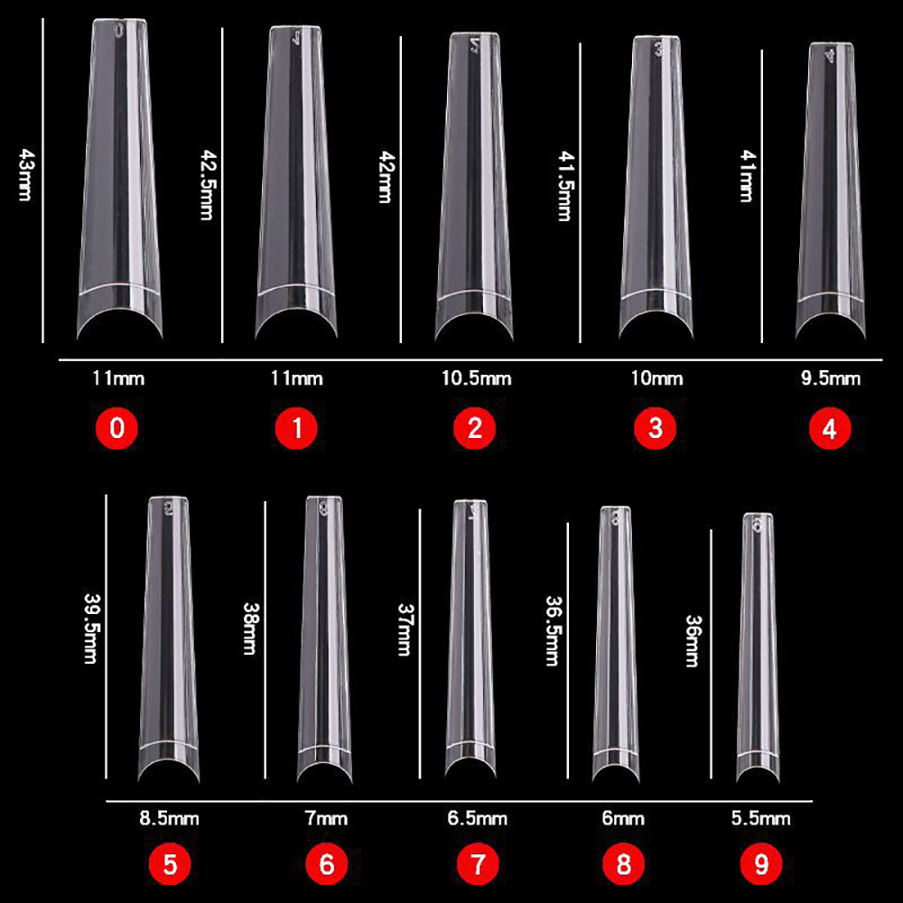 Punte per unghie finte a bara  - Nail Art Xl recensione e prezzo