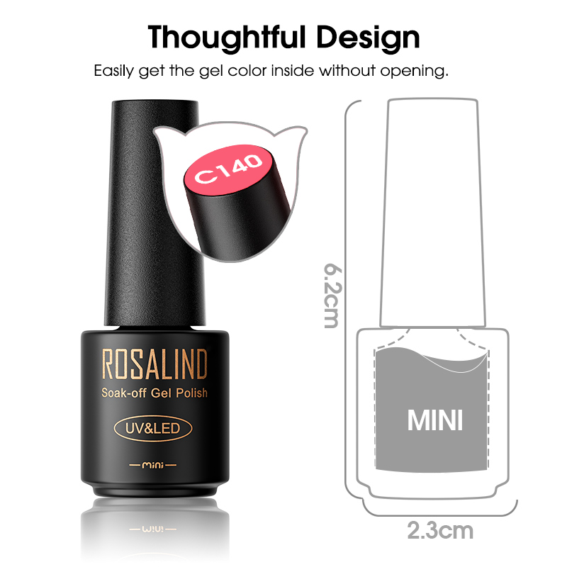 ROSALIND Smalto gel per unghie - Peel Off Base Coat recensione e prezzo