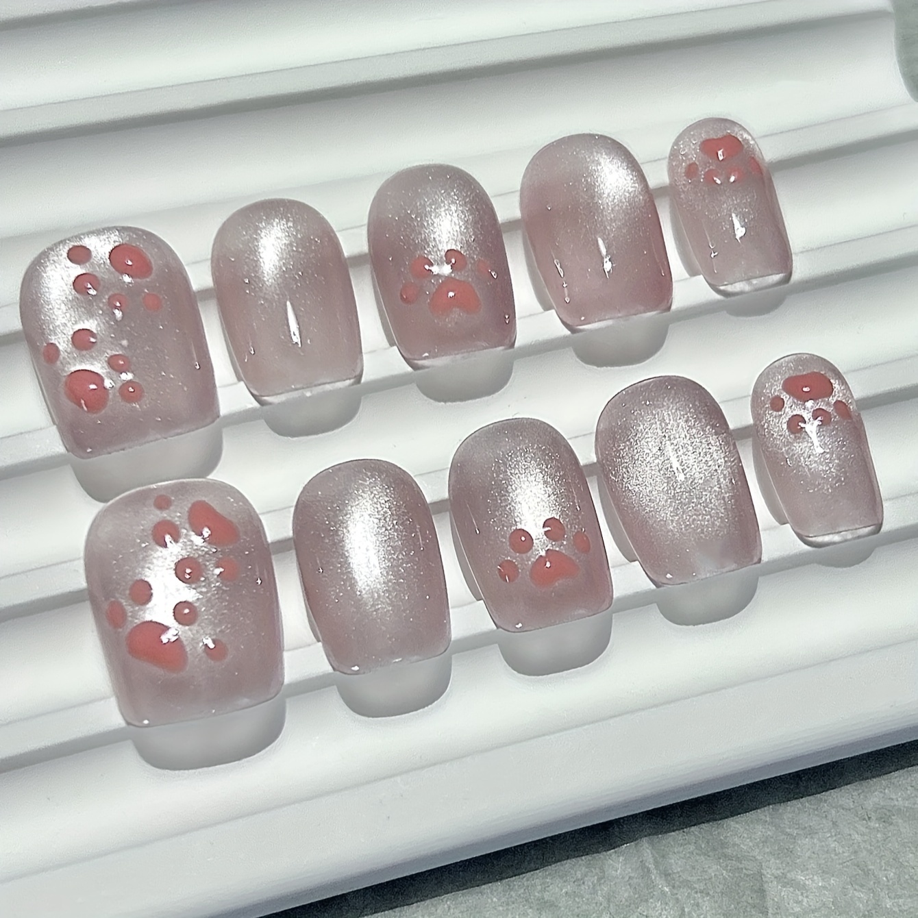 10 Pezzi Artiglio di Gatto Cus - Nail Art Cat Eye Simple recensione e prezzo