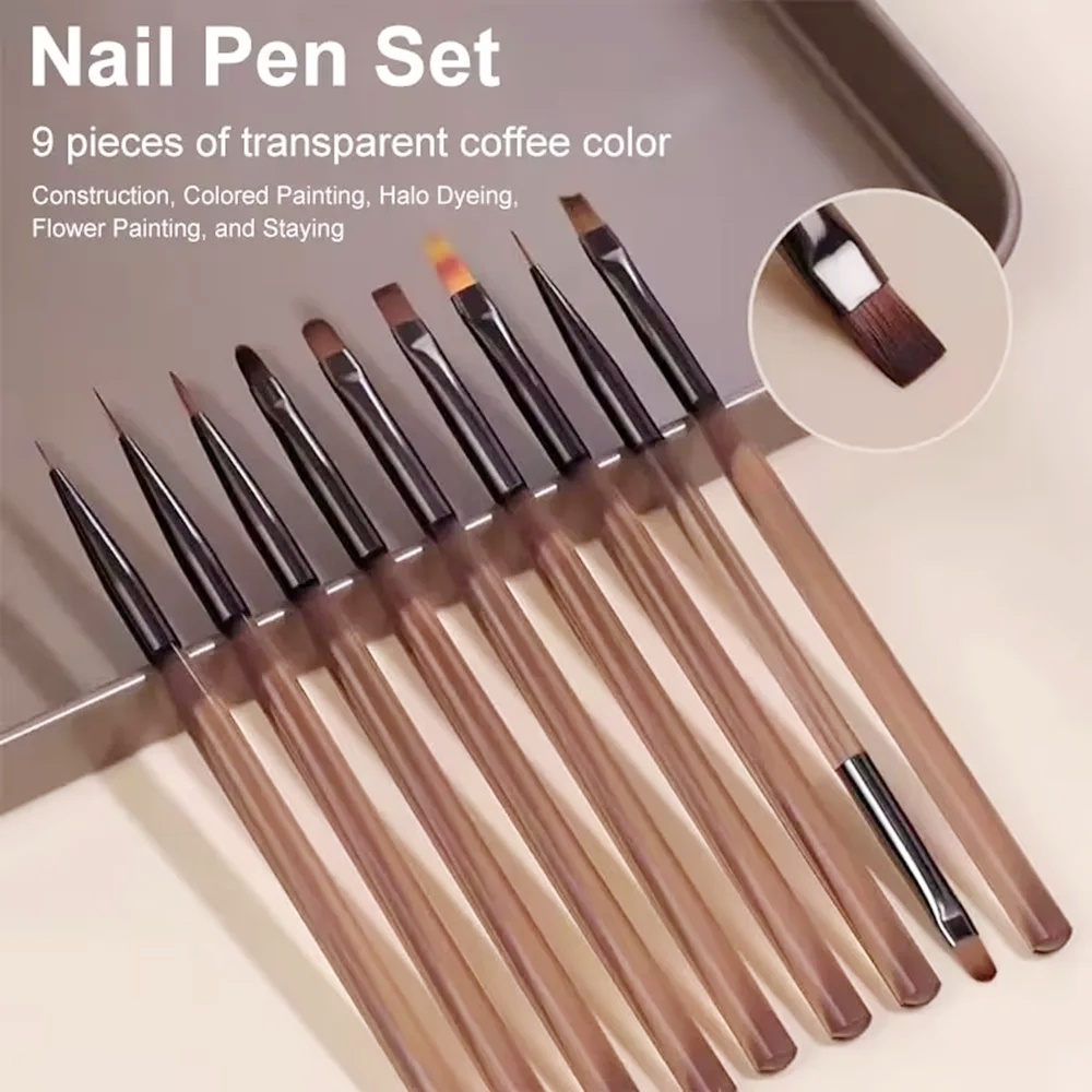 9 pezzi pennello per unghie pe - Nail Art Navy recensione e prezzo