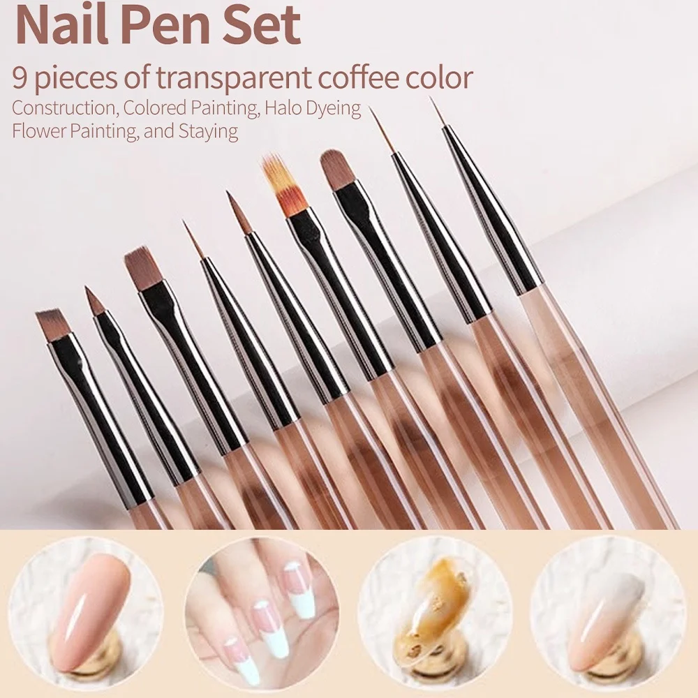 9 pezzi pennello per unghie pe - Nail Art Navy recensione e prezzo
