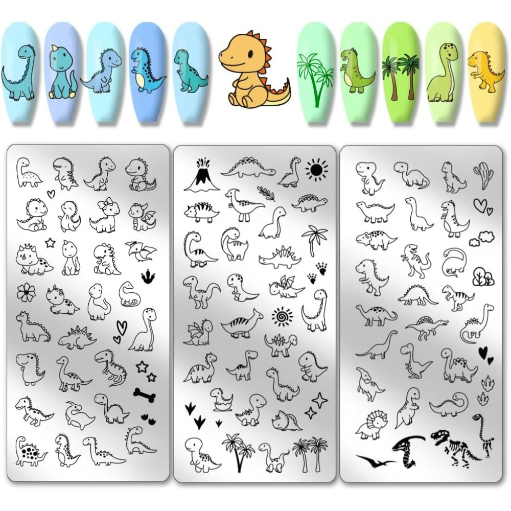 3 piastre per timbri per unghi - Nail Art Inspo recensione e prezzo