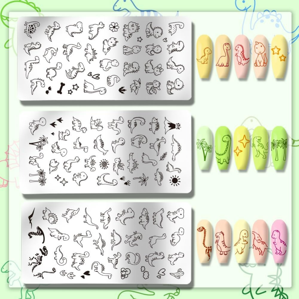 3 piastre per timbri per unghi - Nail Art Inspo recensione e prezzo
